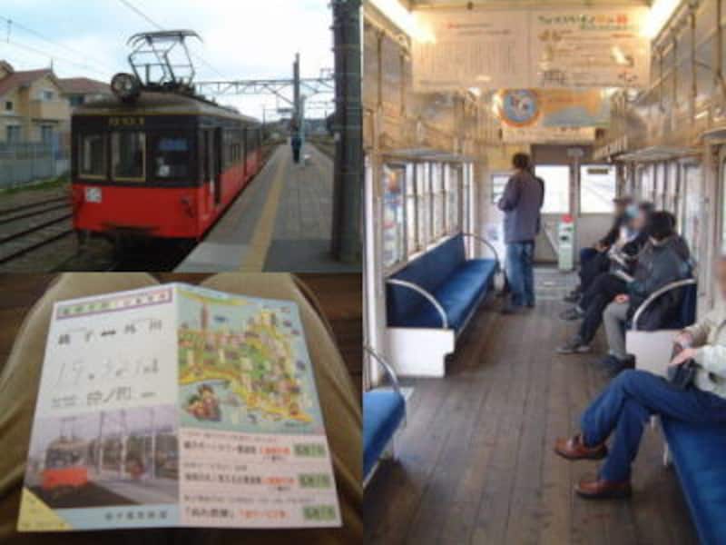 レトロな電車が走る銚子電気鉄道