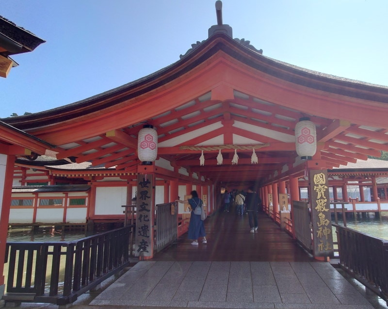 嚴島神社(5)/廻廊の入口