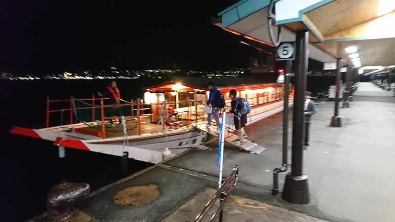 宮島参拝遊覧船(1)