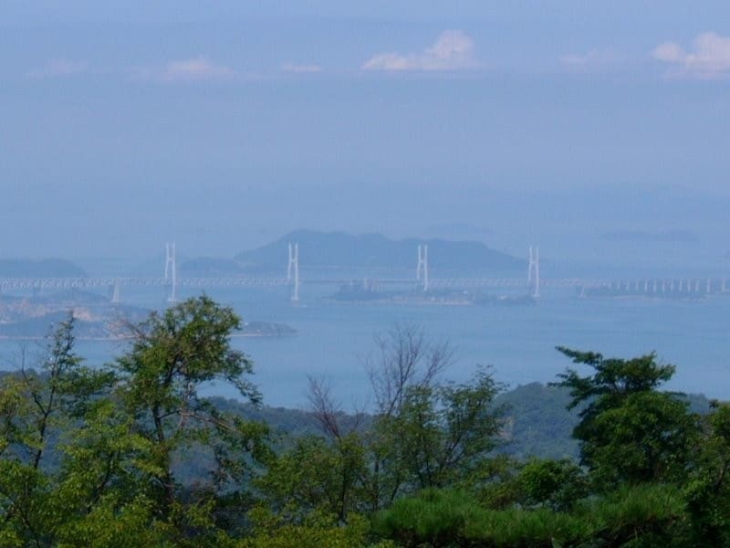 岩黒島橋、櫃石島橋/休暇村讃岐五色台より