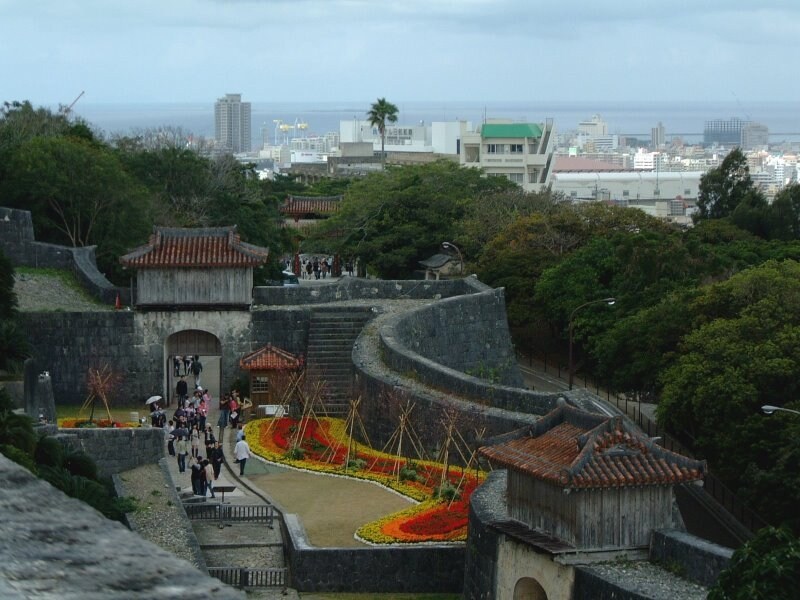 首里城（10）／北殿の展望広場からの眺め