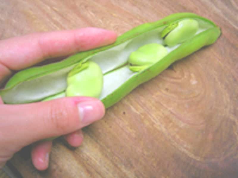 よいそら豆の選び方