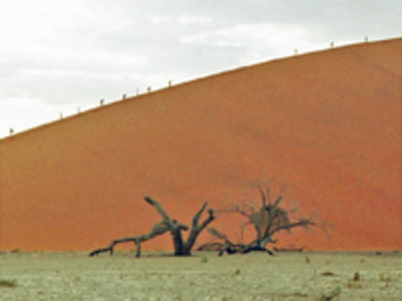 Dune45を登る人々
