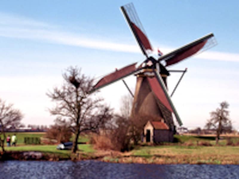 キンデルダイクの風車