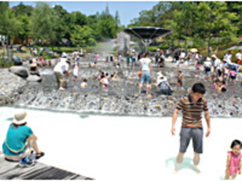 水のエリア