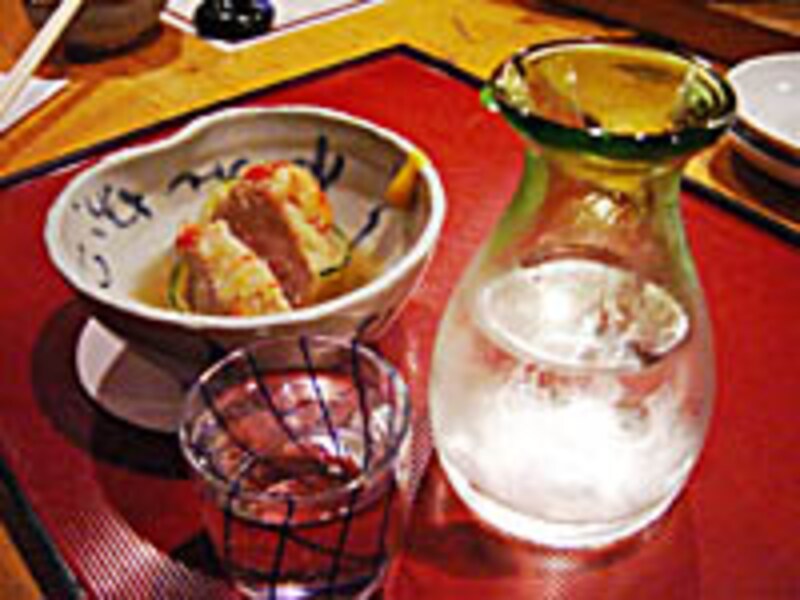 カニシュウマイのズッキーニ巻き