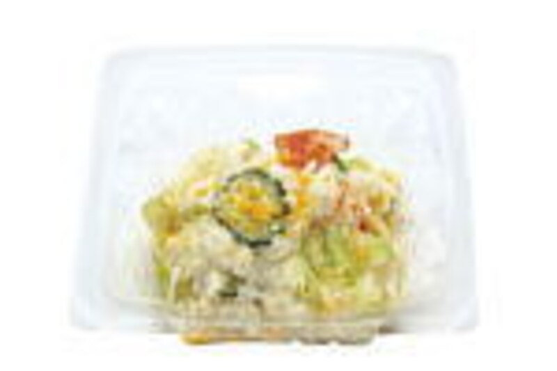 ポテサラオムレツ ミートソースがけで使用する主な材料