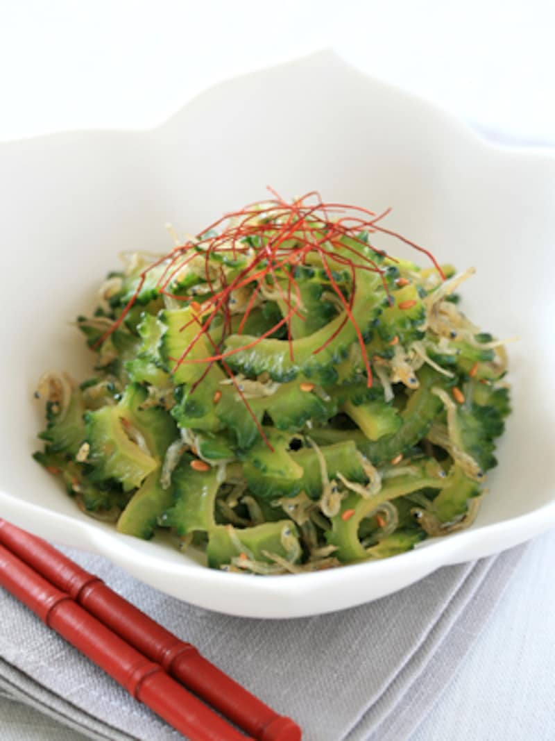 お手軽常備菜 じゃこゴーヤー