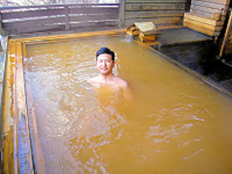 岸権旅館離れ露天風呂:権左衛門の湯