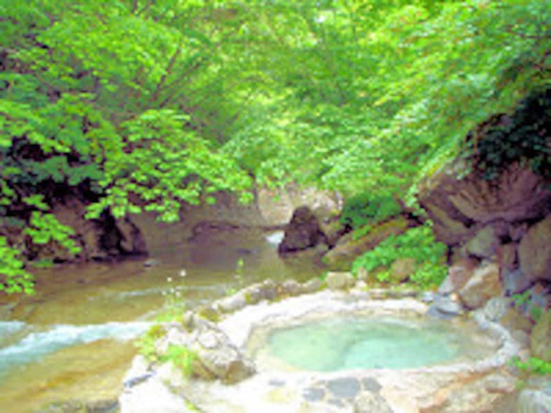 二岐温泉大丸あすなろ荘男性用露天