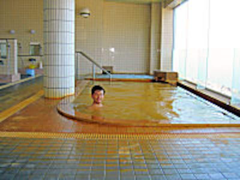 黄金崎不老ふ死温泉内湯