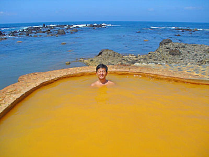 黄金崎不老ふ死温泉