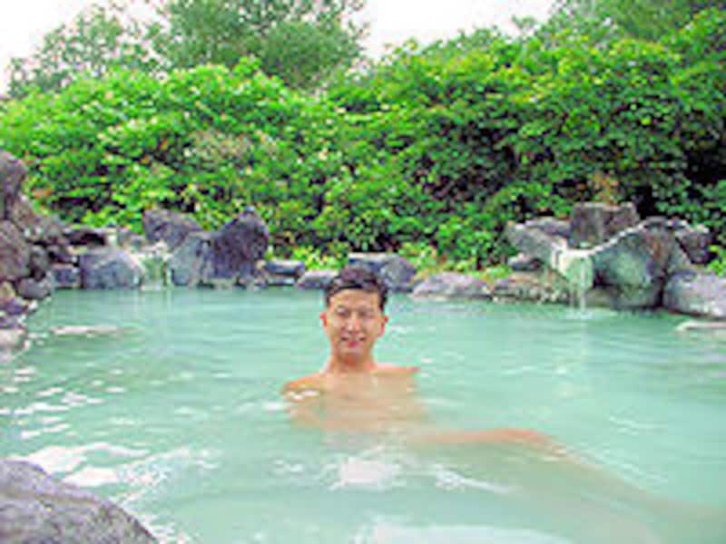 八甲田温泉左浴室露天