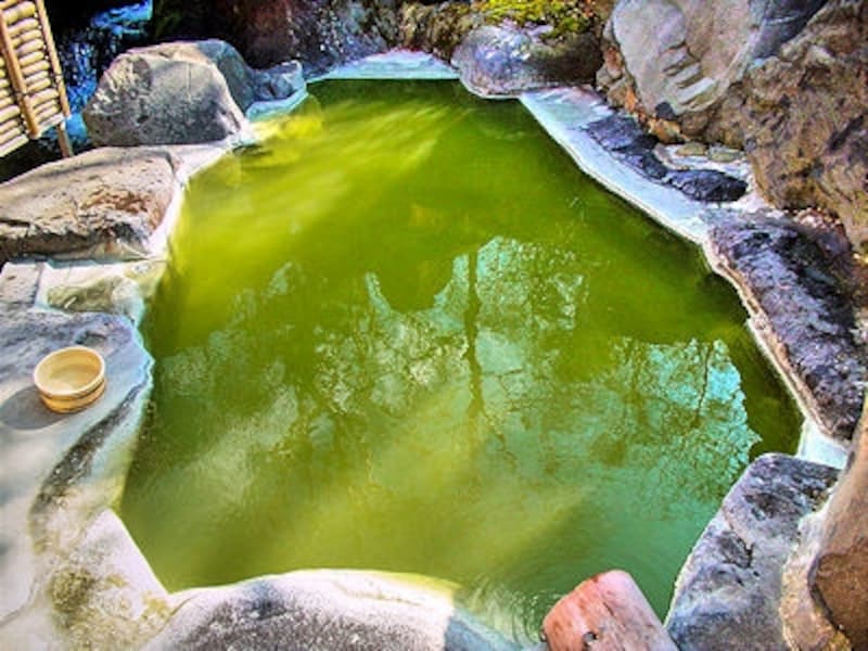 熊の湯ホテルの露天風呂