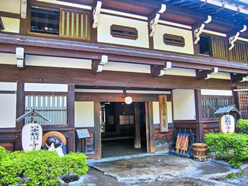 福地温泉の湯元長座