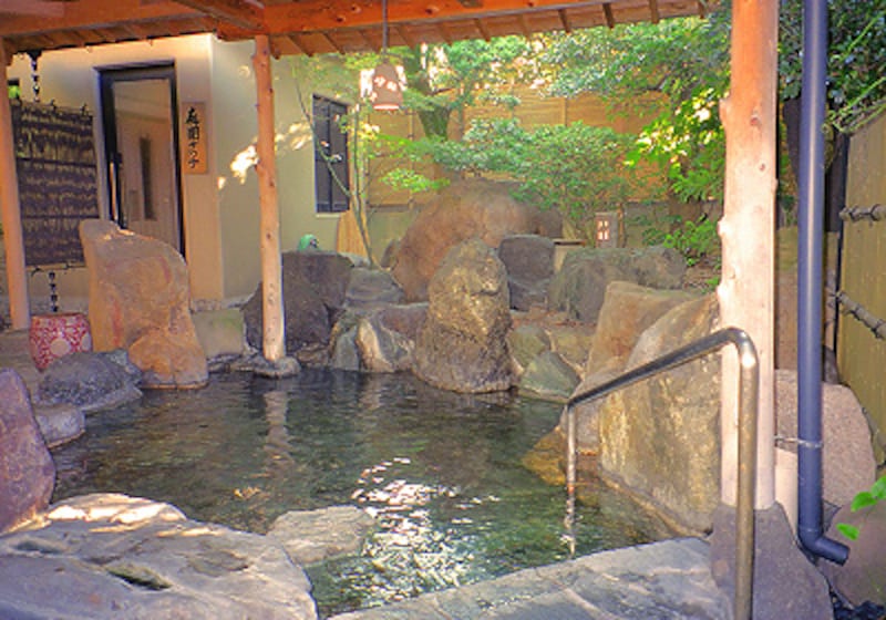 あわらの宿八木 露天風呂