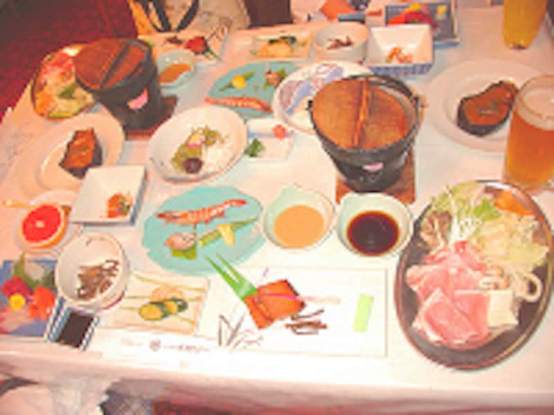 ホテル塩原ガーデン 夕食