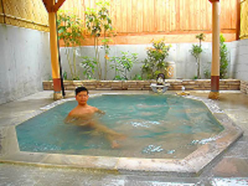 御宿一禅 露天風呂