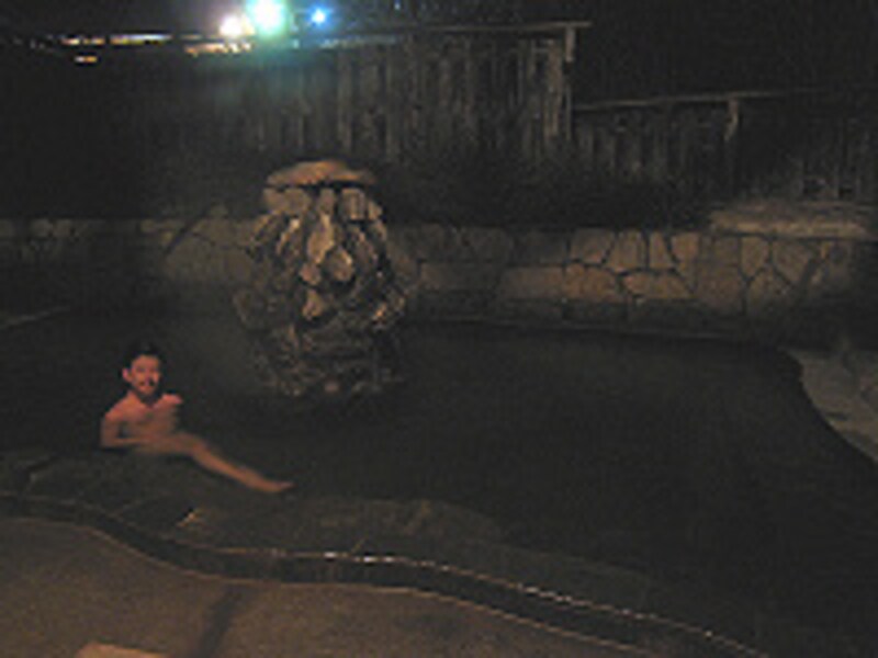 中房温泉岩風呂