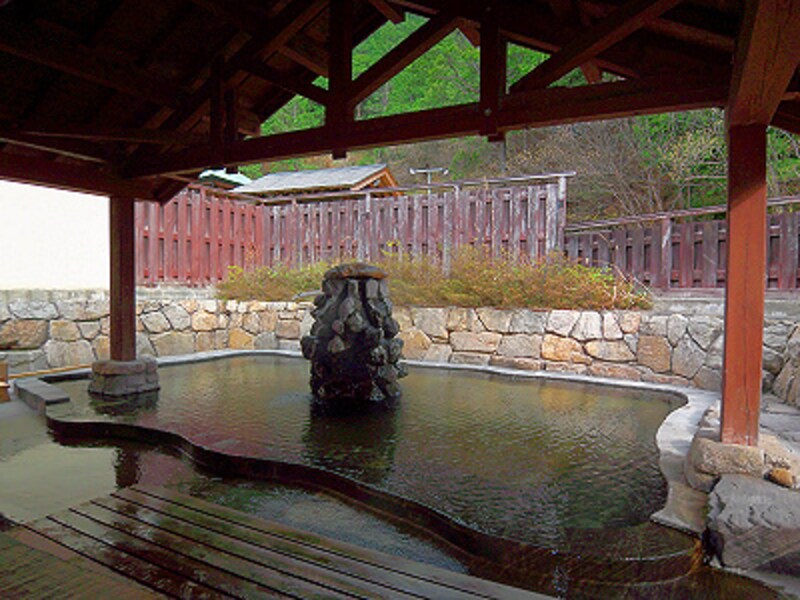 中房温泉岩風呂