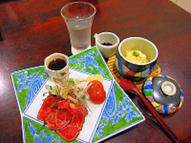 湯元湧駒荘の料理