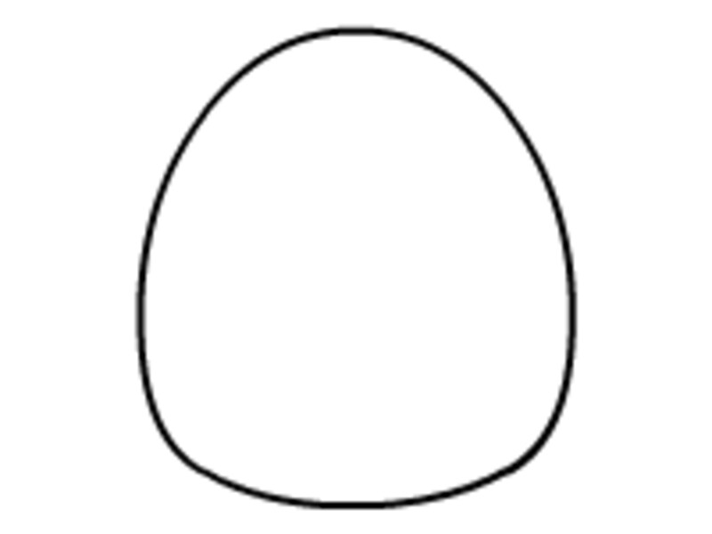 ペンギンの胴体完成図