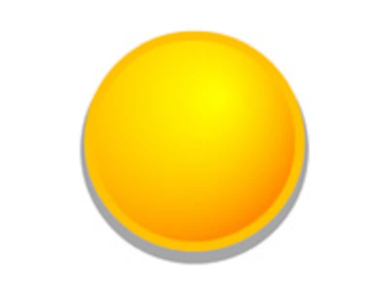 ボタンの影を描く