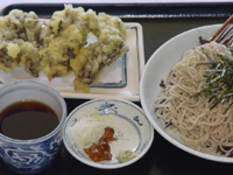 舞茸天ざるそば