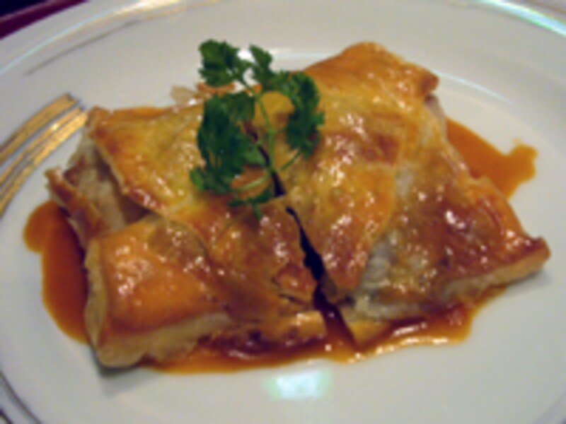 平目のパイ包み