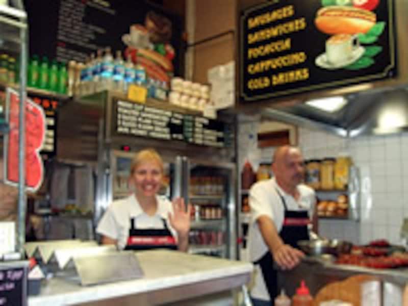 ホットドッグ屋さん