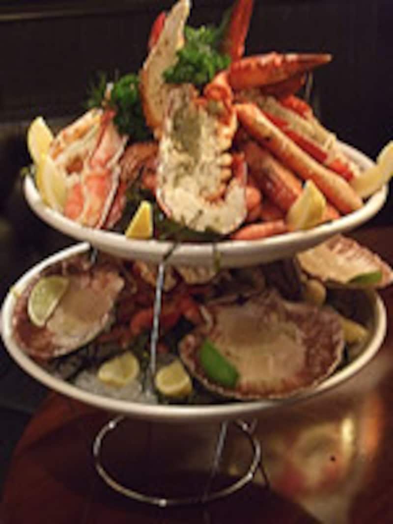 シーフードの盛り合わせ 