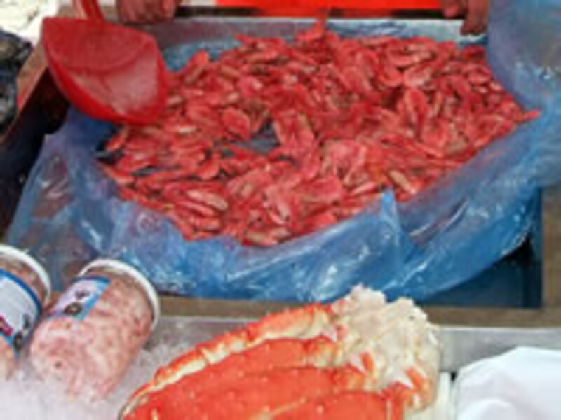 ベルゲンの魚市場