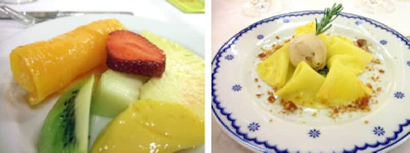 さっぱり系デザート