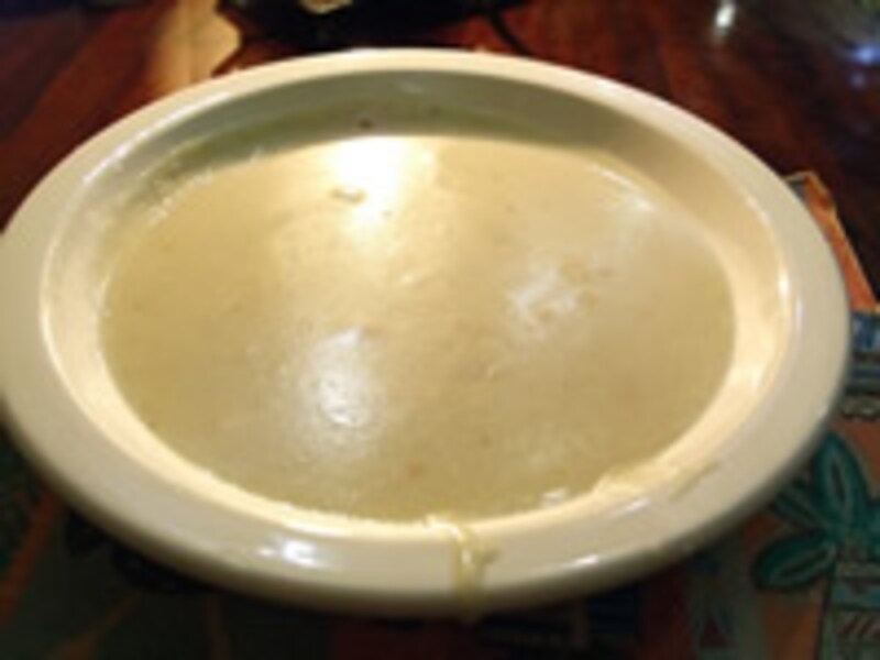 ワニ肉のスープ