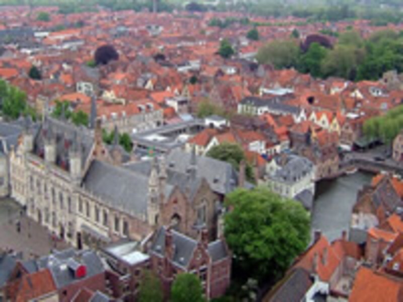 ブルージュの町並み