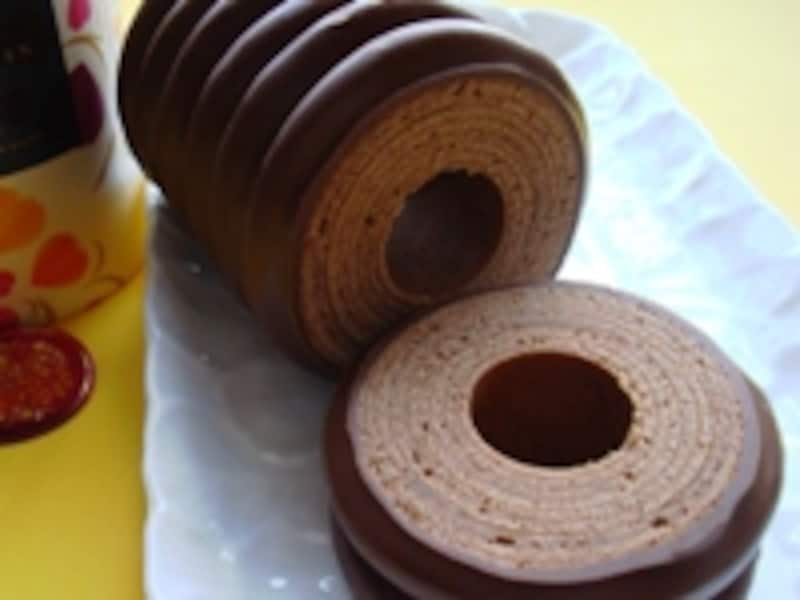 高カロリーのお菓子は、小さめにカットを