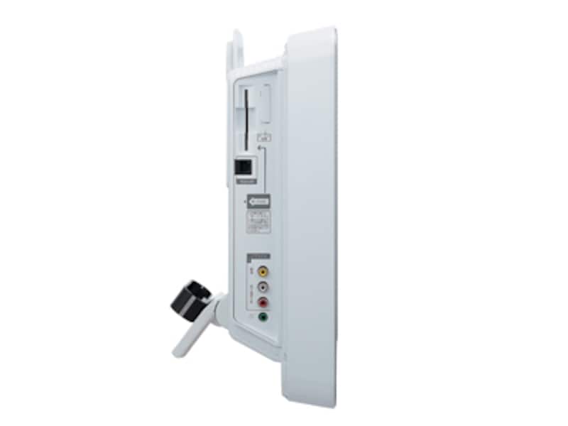 外形寸法は511W×359H×99Dmm、質量は6.1kg（スタンド除く）背面端子にはHDMIが2系統装備されている