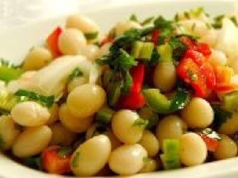 白いんげん豆のサラダ、ピヤズ