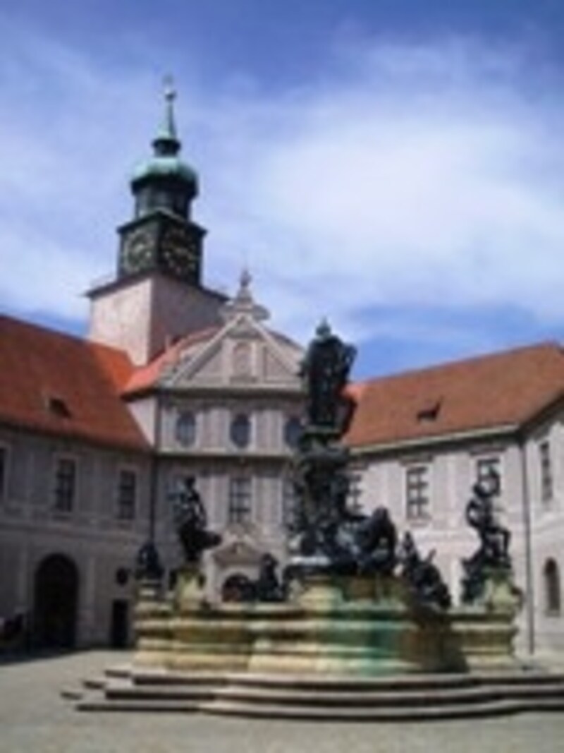 レジデンツには美しい中庭もあります