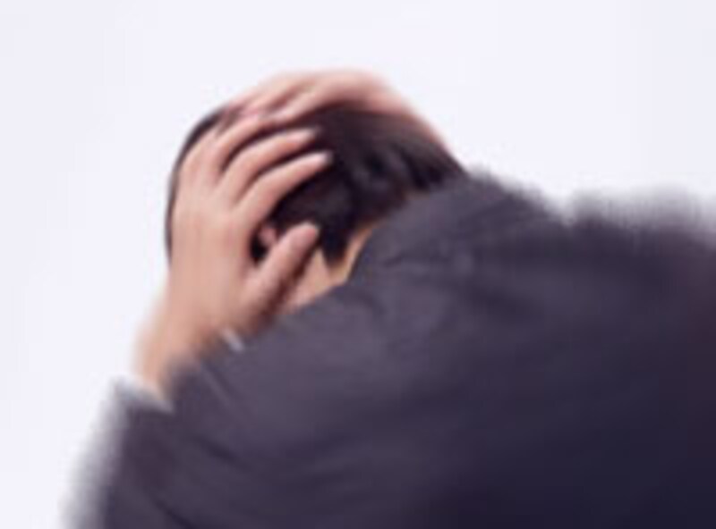 頭抱え