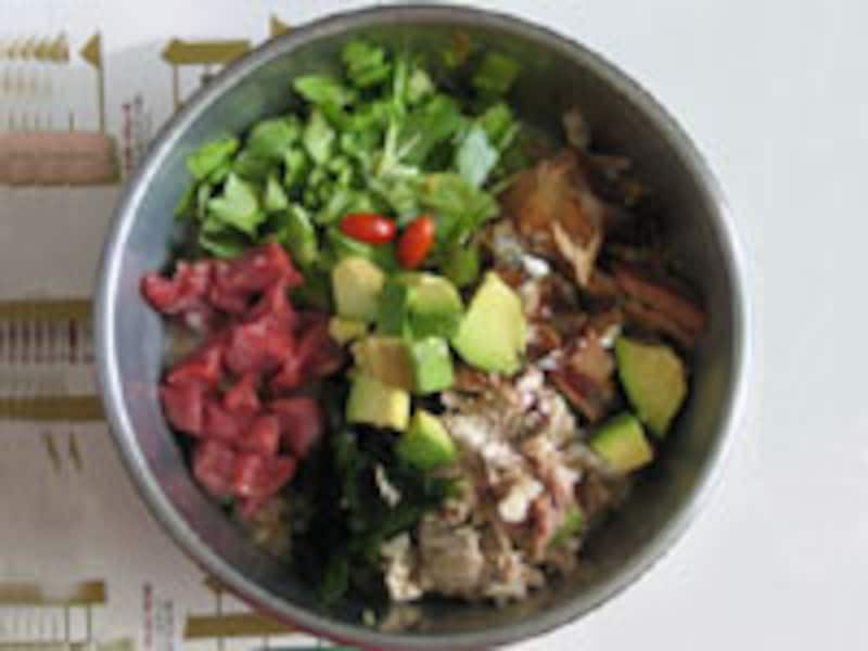 健太郎君と紅ちゃんのお食事