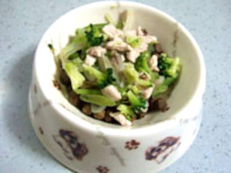 ニノ君のお食事