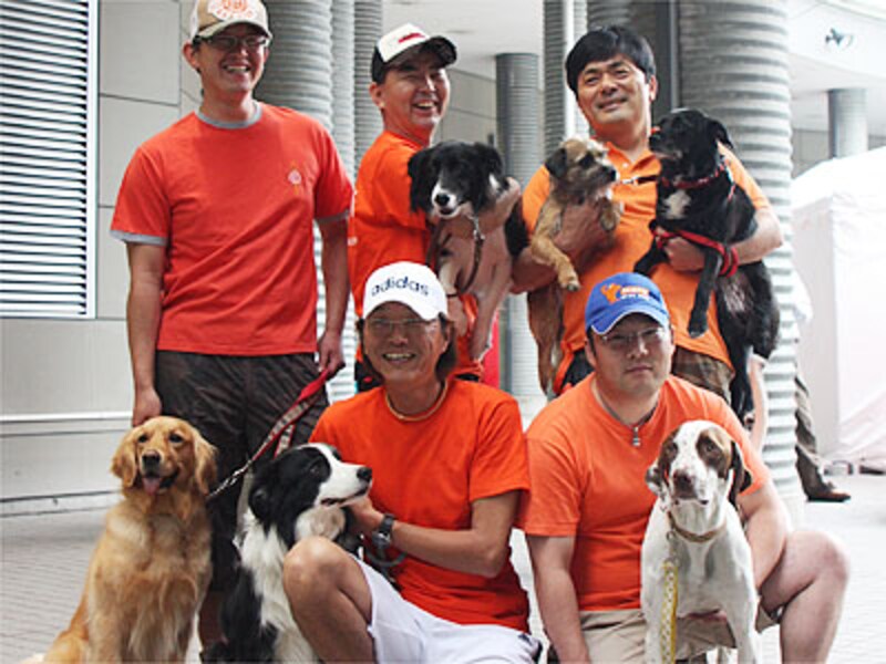 ショーの後で、「MPDC」のメンバーの皆さんで記念撮影