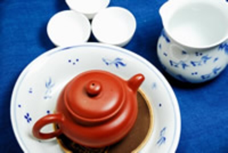 基本的な茶器は5つ。