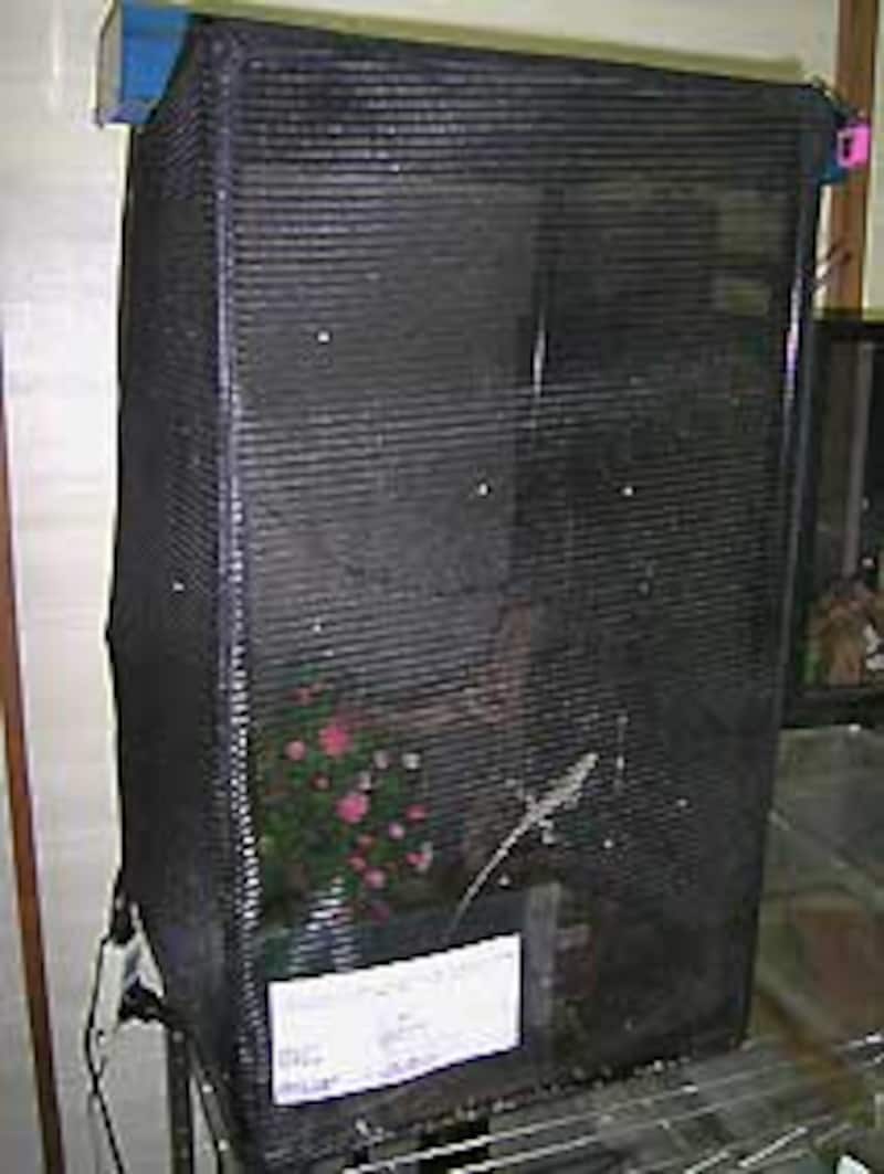 とりあえずセロテープで