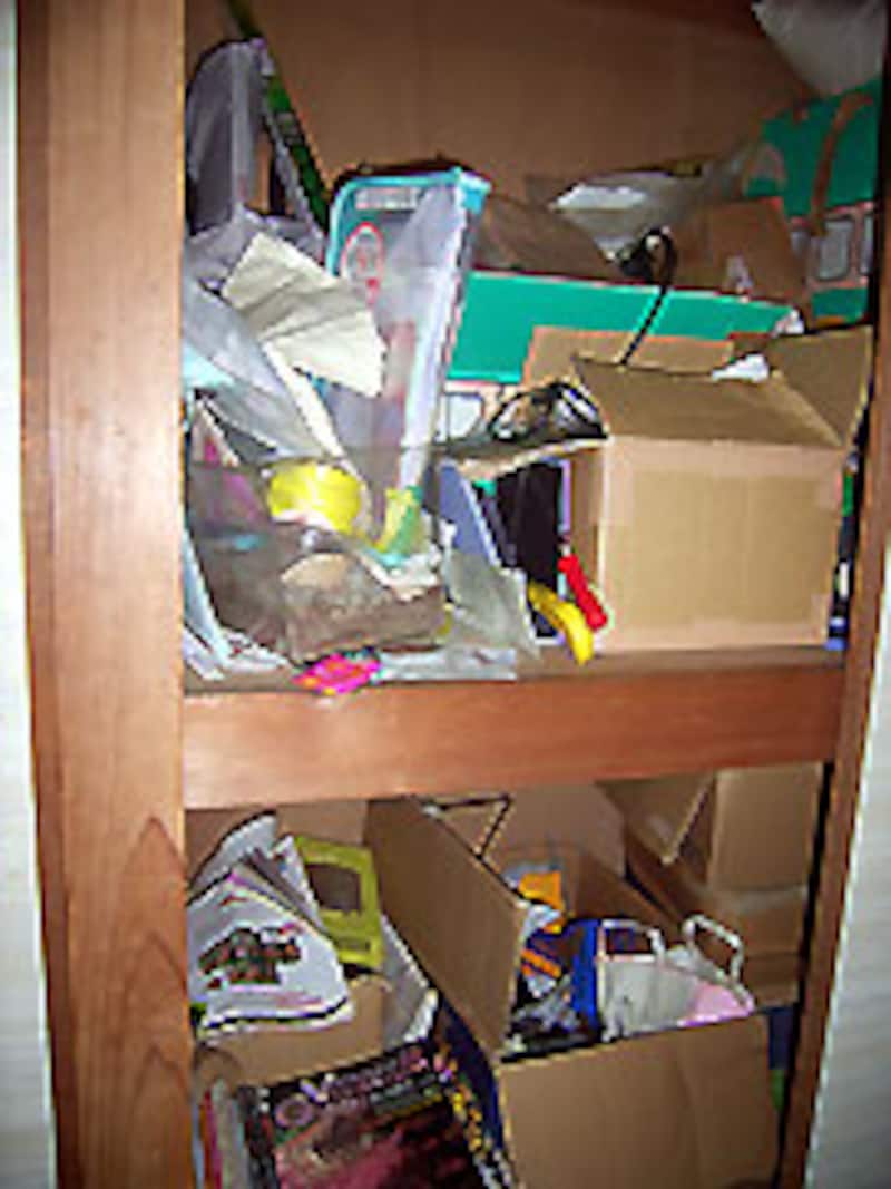 ダメダメな押入の例