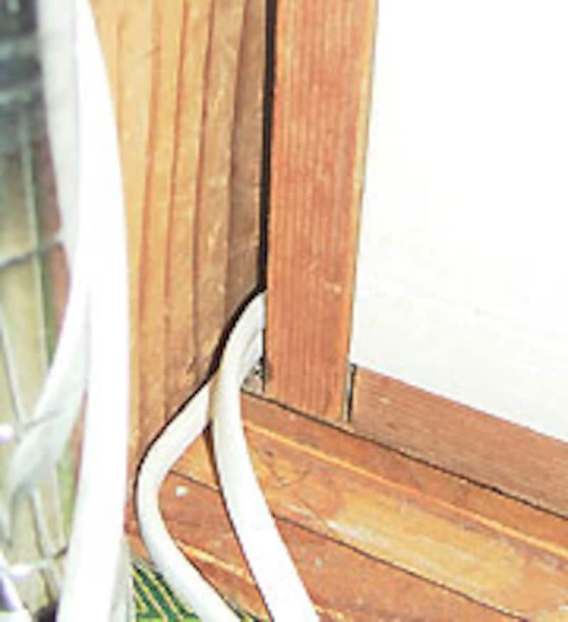 このすき間が命とり