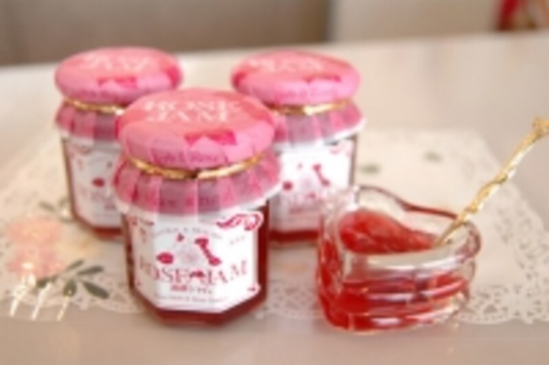 パッケージもキュートなバラジャム