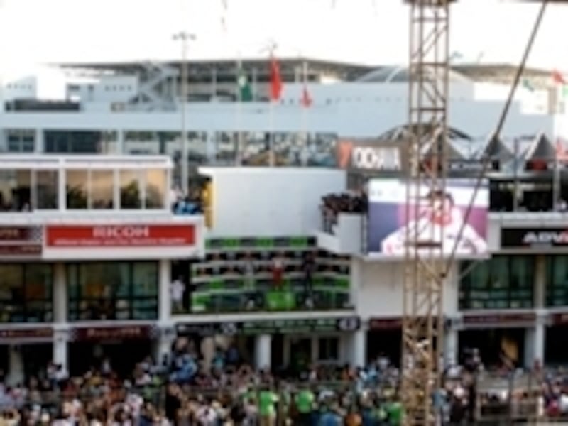 最終日メインレース（F3）の表彰式の様子