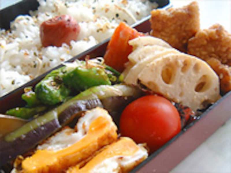 我が家のある日のお弁当です。